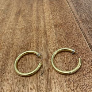 Madewell hoop earrings